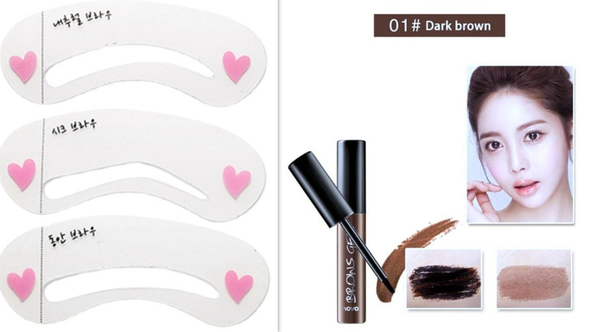 Peel Off Brown Black Eye Brow Tattoo Tint- Waterproof Long-lasting  Eyebrow Gel Cream Mascara -Eye Makeup Cosmetics