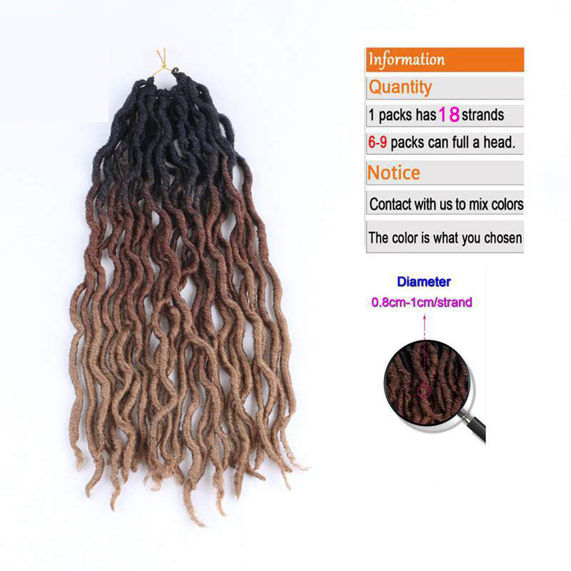 Hair Extensions- Curly Hair Synthetic Braiding