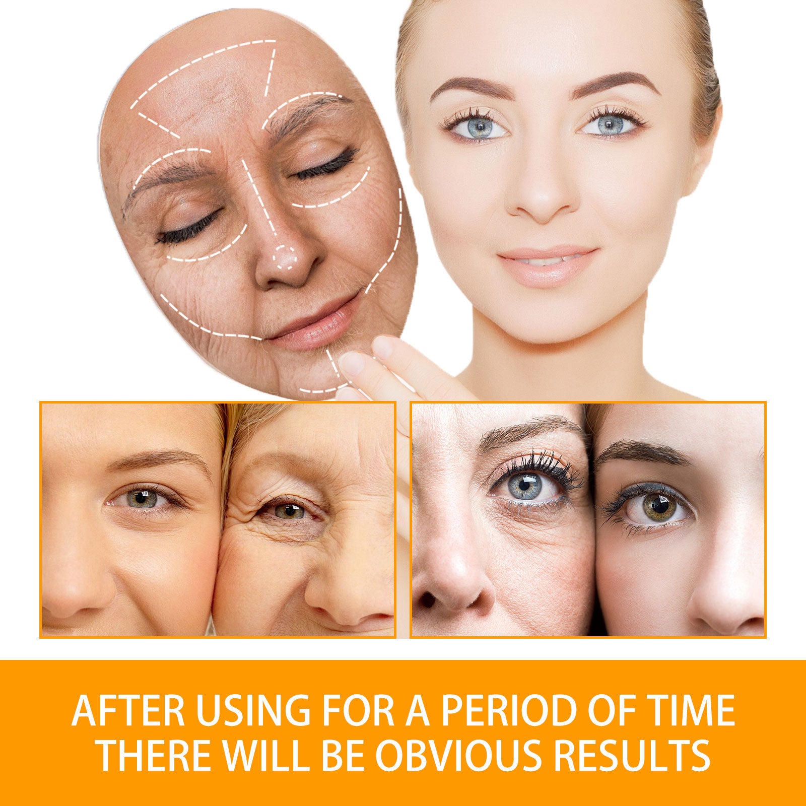 Turmeric Fade Wrinkles Firming Skin Beauty Face Cream
