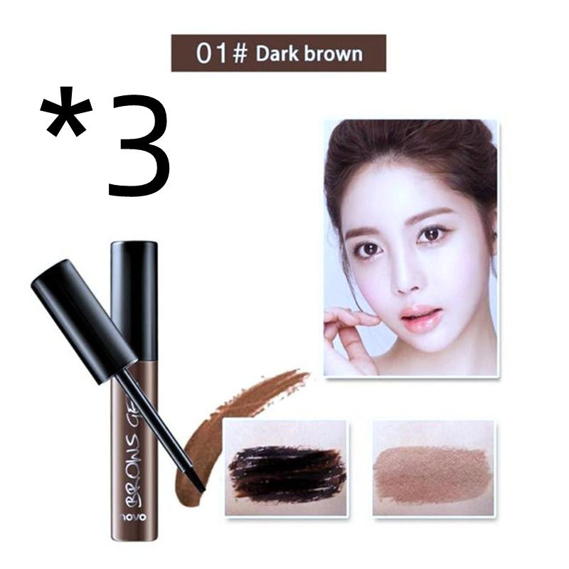 Peel Off Brown Black Eye Brow Tattoo Tint- Waterproof Long-lasting  Eyebrow Gel Cream Mascara -Eye Makeup Cosmetics