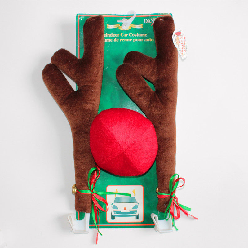 Car decoration Christmas antlers