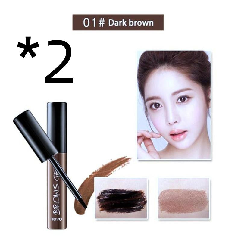Peel Off Brown Black Eye Brow Tattoo Tint- Waterproof Long-lasting  Eyebrow Gel Cream Mascara -Eye Makeup Cosmetics