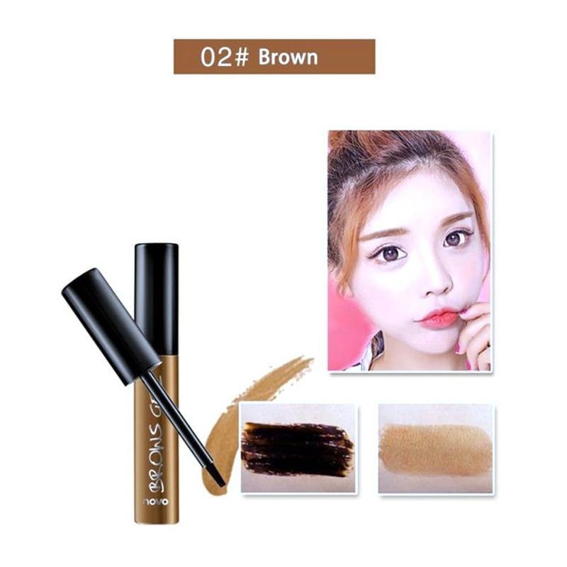 Peel Off Brown Black Eye Brow Tattoo Tint- Waterproof Long-lasting  Eyebrow Gel Cream Mascara -Eye Makeup Cosmetics
