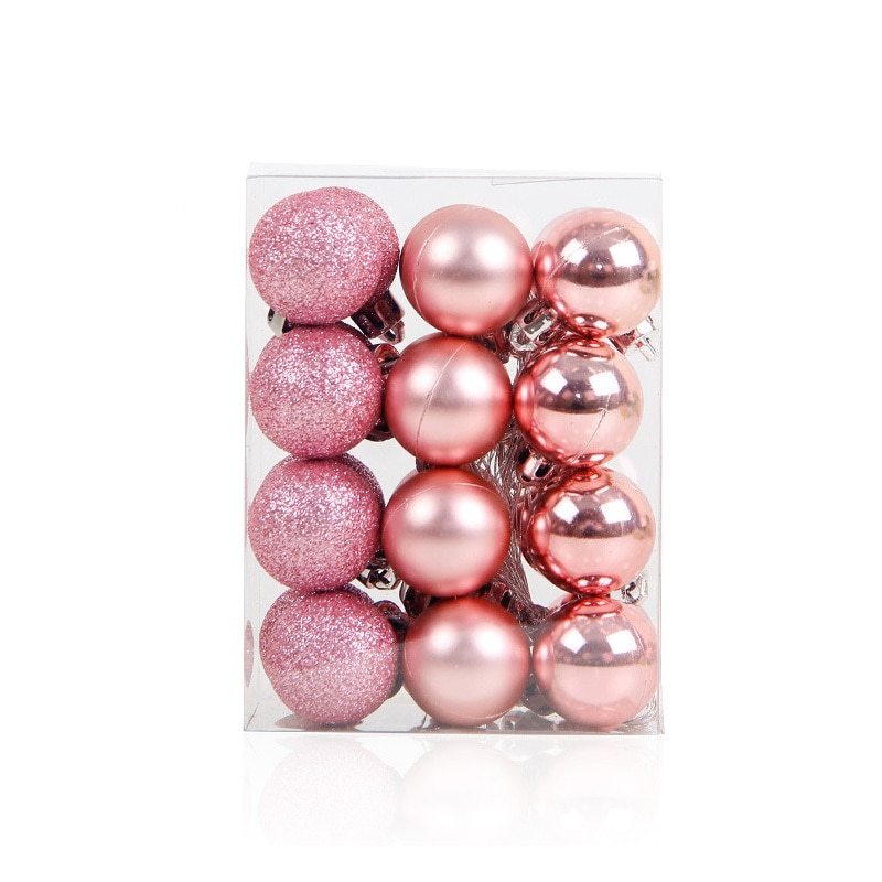 Christmas Decoration Copper Wire String Lights Battery Box Christmas Decoration Ball