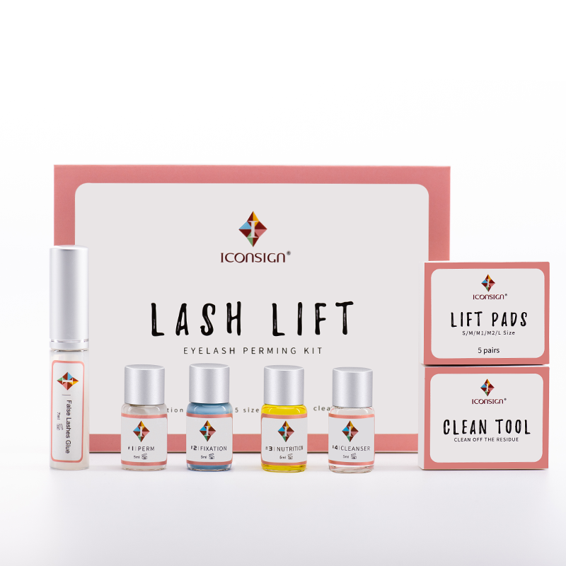 ICONSIGN Lash Lift Kit-Lash Lifting Eyelash Perming Kit for  Lash Curling Enhancer- Eyes Makeup Tools