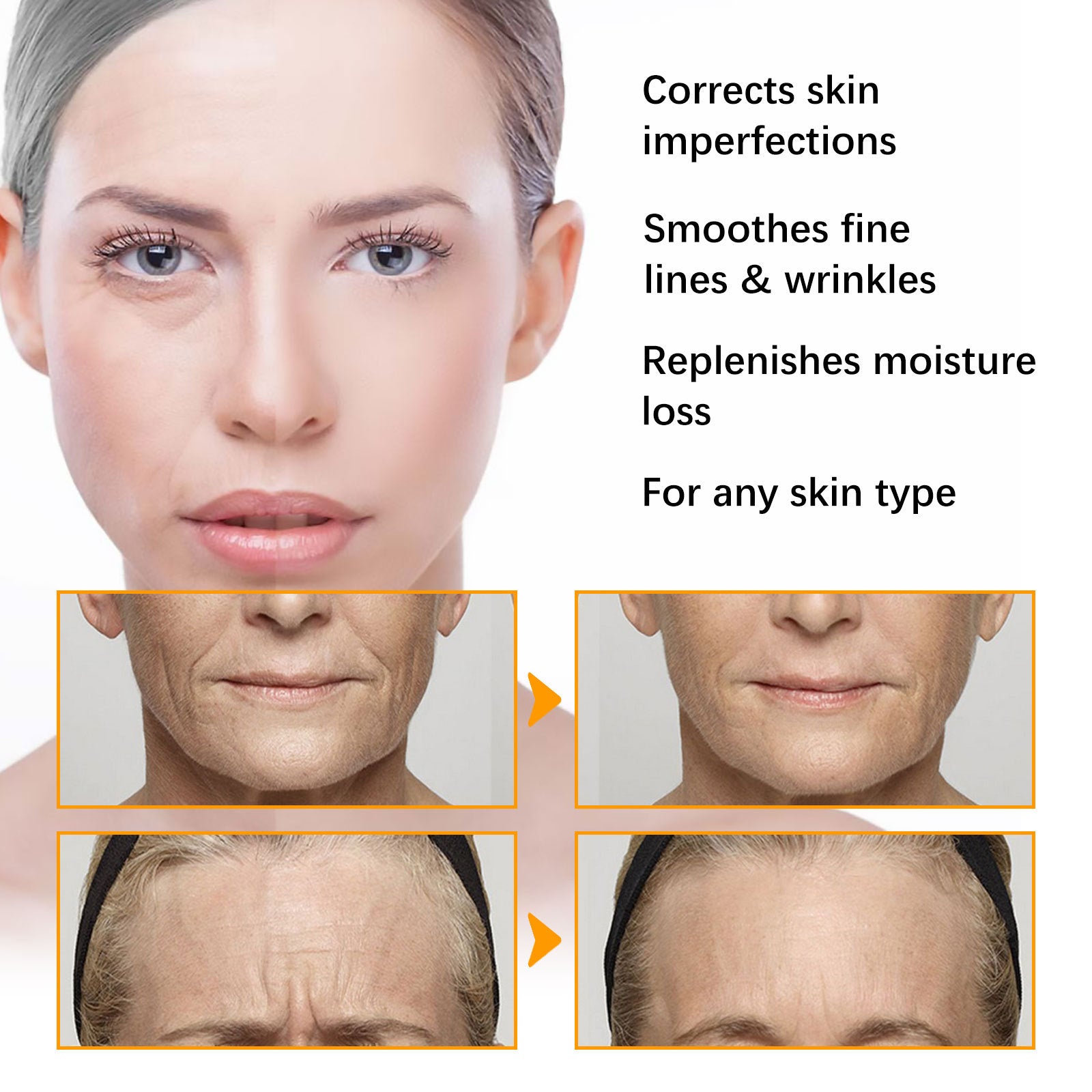 Turmeric Fade Wrinkles Firming Skin Beauty Face Cream