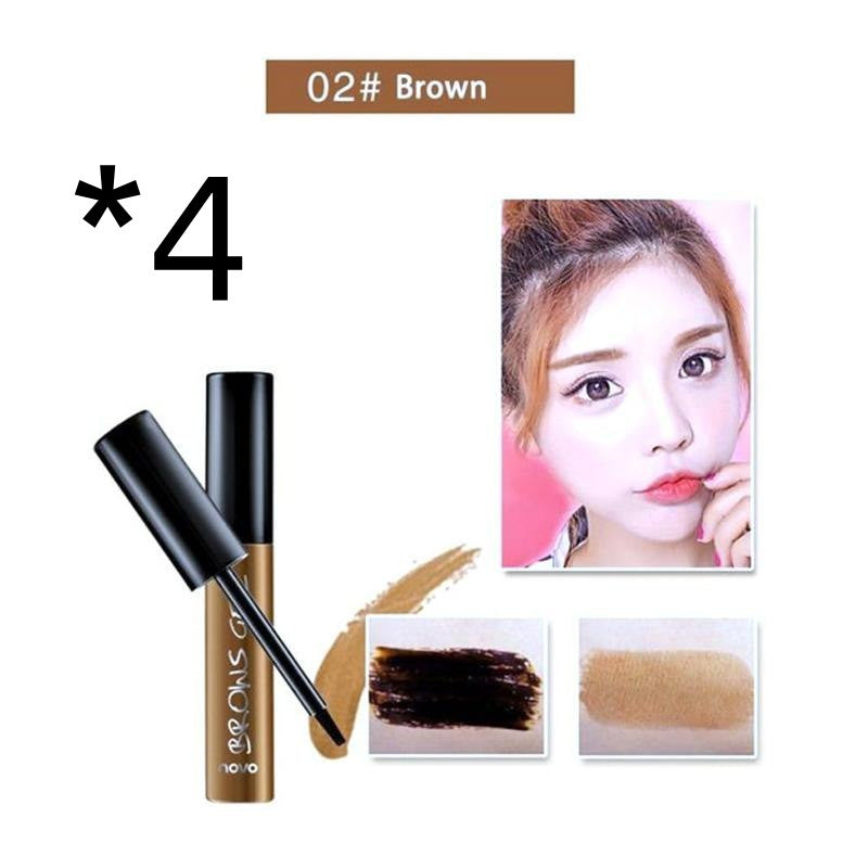 Peel Off Brown Black Eye Brow Tattoo Tint- Waterproof Long-lasting  Eyebrow Gel Cream Mascara -Eye Makeup Cosmetics